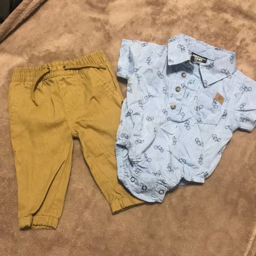 American Hawk matching set